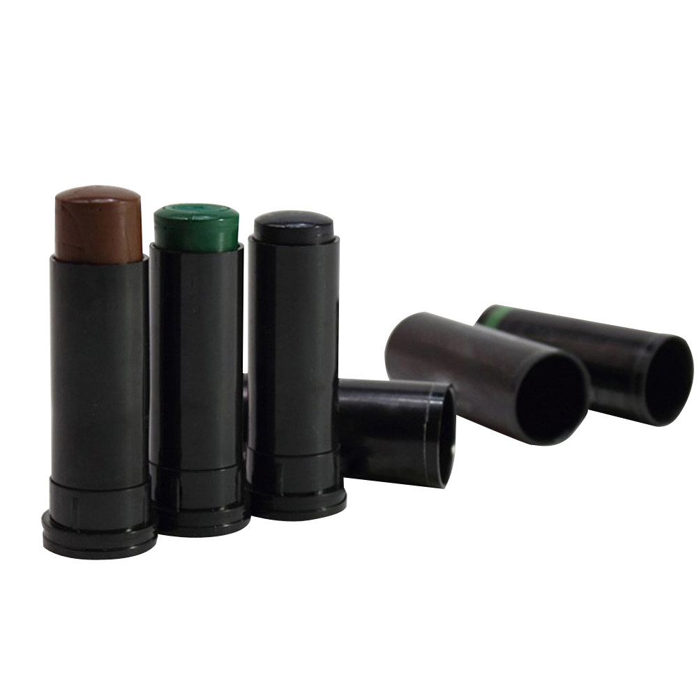 Camo Face Paint - 3-teiliges Tarnfarben-Gesichtsmalstift-Set, geruchlos, hautfreundlich, schweiß- und