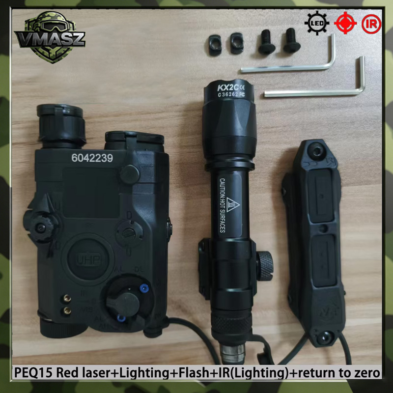 Trail Camera Infrared - Element Tactical PEQ-15 Rot-Grün Laser-Visier IR
