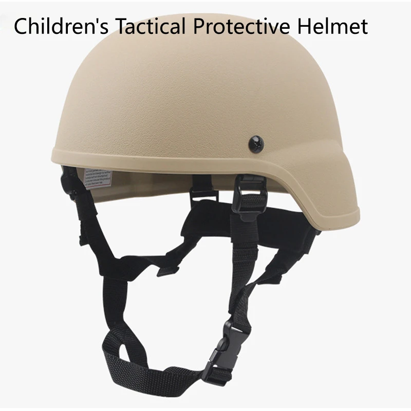 Outdoor Hunting Games For Kids - Taktischer Helm für Kinder, CS-Spiel, Kunststoff-Schutz,