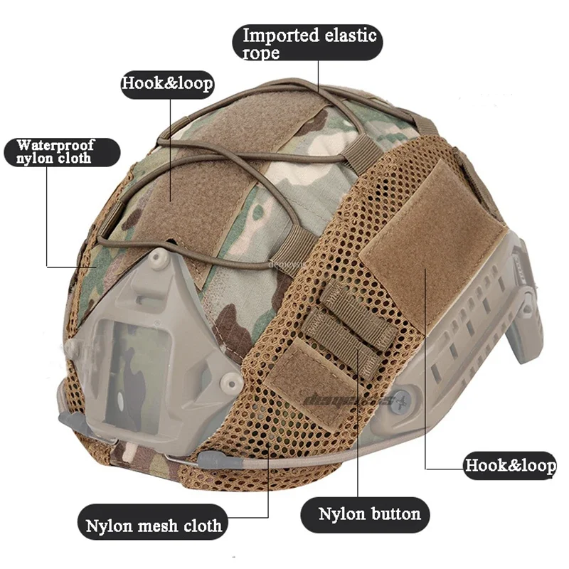 Taktischer Helmüberzug, Fast-H – Camo Face Paint Bewertung und Preis