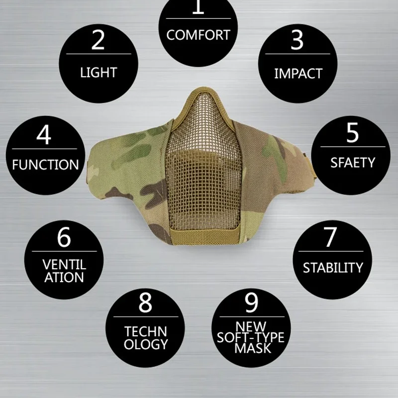 Taktische Airsoft Paintball Ha – Camo Face Paint Bewertung und Preis