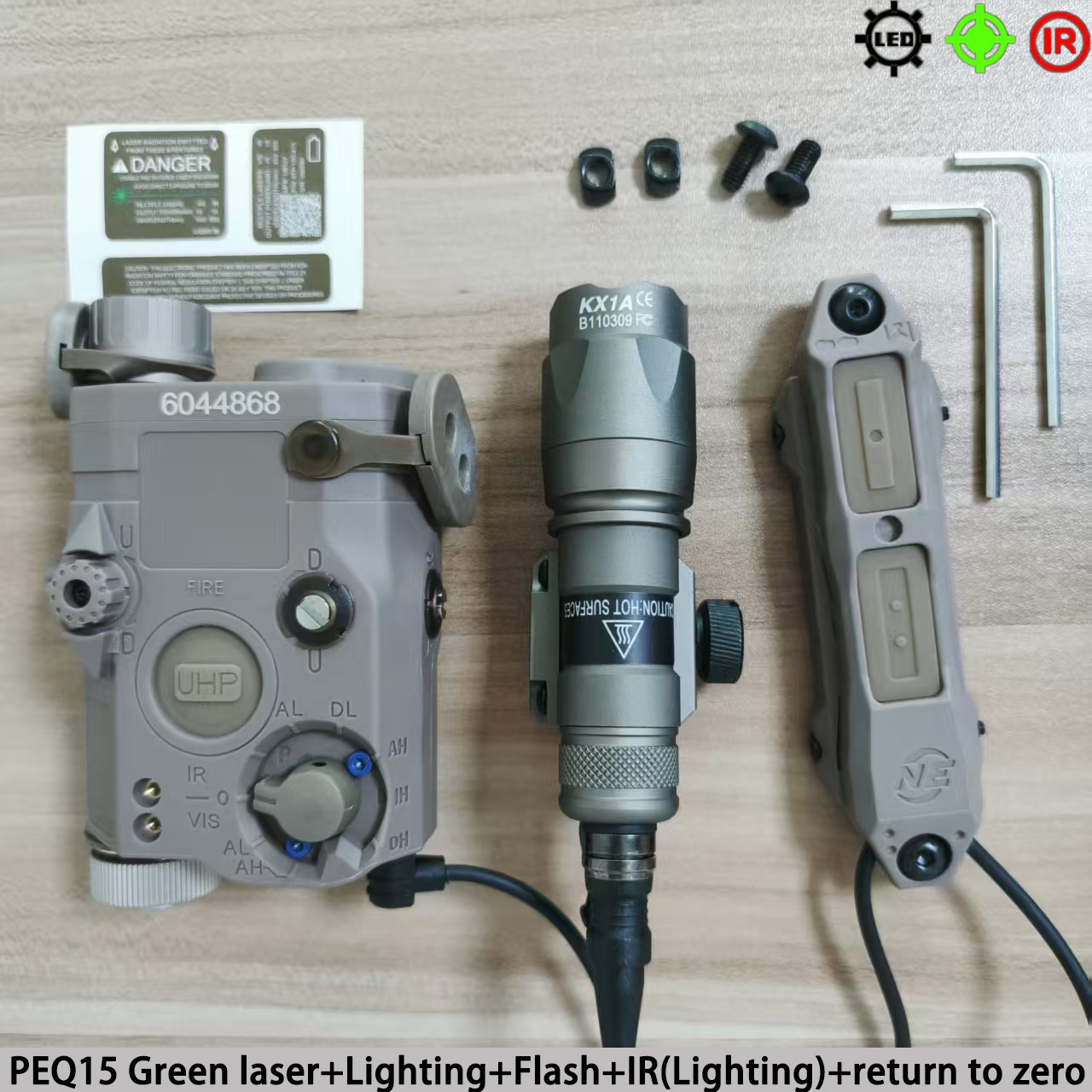 Element Tactical PEQ-15 Rot-Gr – Trail Camera Infrared Bewertung und Preis