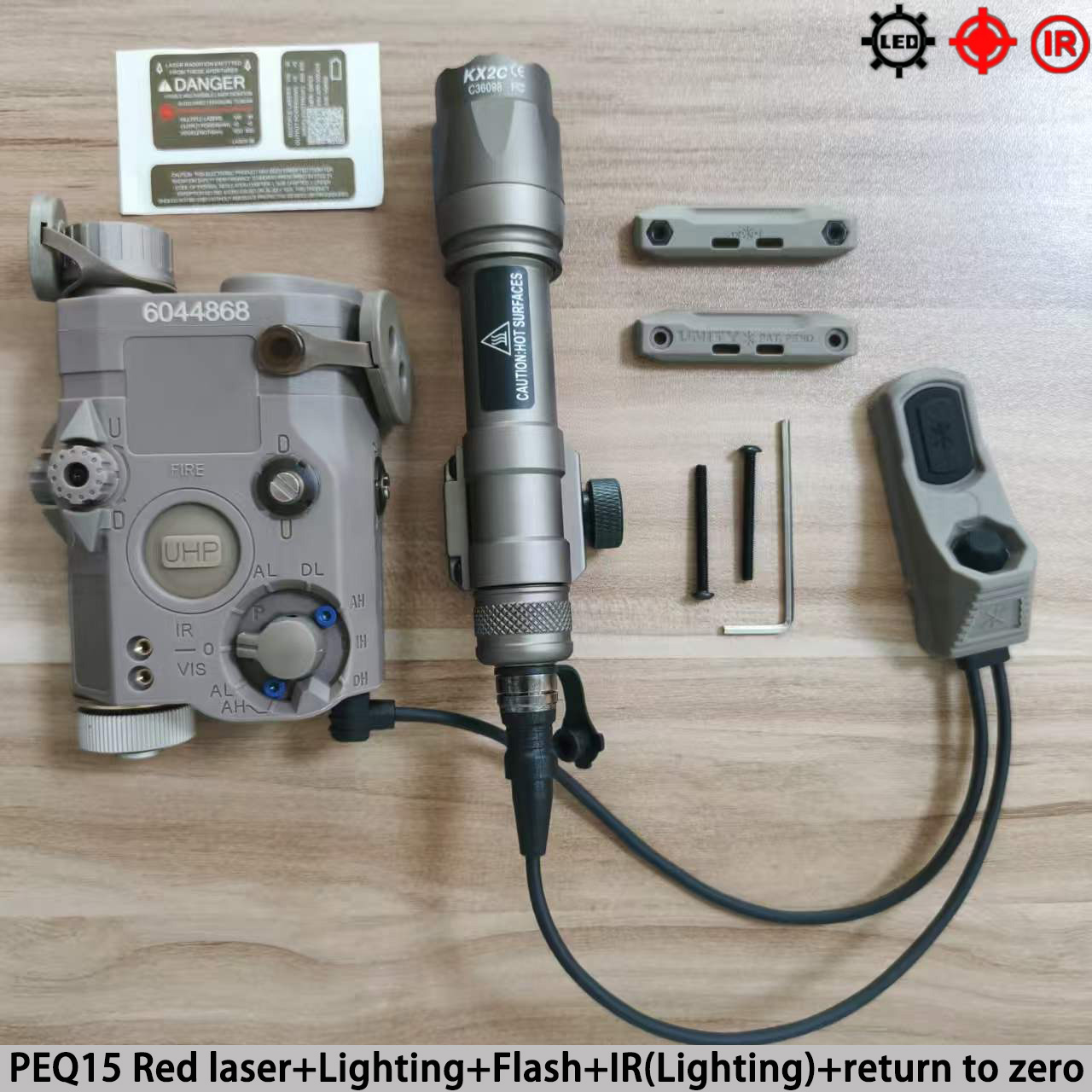 Element Tactical PEQ-15 Rot-Gr – Trail Camera Infrared Bewertung und Preis