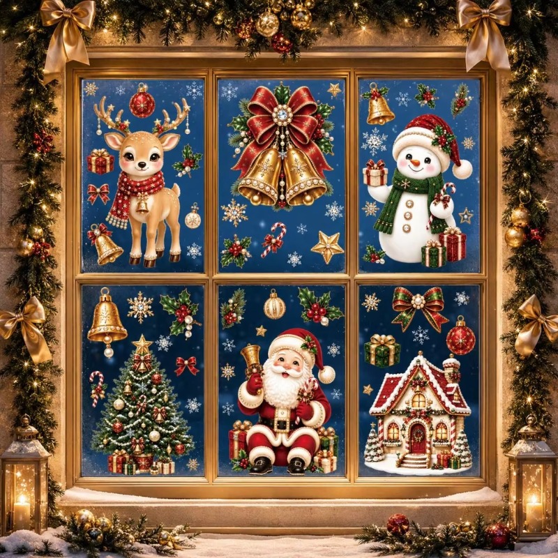 4/6 Blatt Weihnachts-Fensterst – Elk Bugle Call Bewertung und Preis